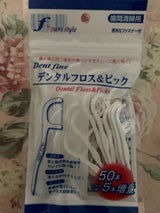 クリエイト デンタルフロス&ピック増量 50+5本