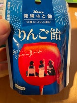 カンロ 健康のど飴りんご飴 26g