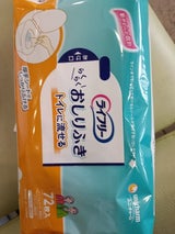 ライフリー おしりふきトイレに流せる 72枚