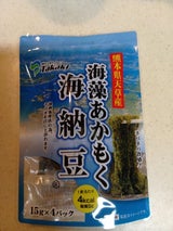 高木海藻店 海藻あかもく海納豆 15g×4