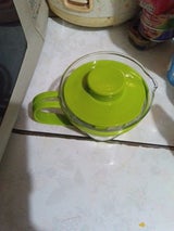 岩城 レンジのポット茶器 グリーン 863-G