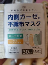 富士 不織布マスクレギュラーホワイト 30枚