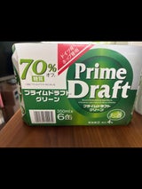 プライムドラフト グリーン 350ml×6