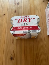 スーパードライ ドライクリスタル500ml×6×4