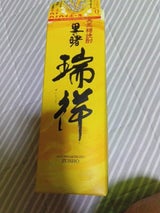 里の曙 瑞祥 黒糖 25度 乙 パック 1.8L