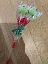 岩佐製菓 さくらんぼ飴青 6本