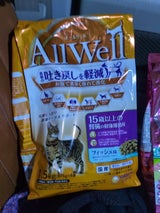 AllWell15歳腎臓フィッシュ小魚ささみ1.5