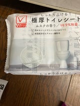Vチェック 極厚トイレシート 10枚X2