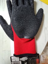 BG ベーシック 天然ゴム薄手 赤 1P S