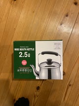 エルマース ステンレス製広口ケットル 2.5L