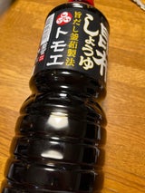 トモエ 日高昆布しょうゆ ペット 1L