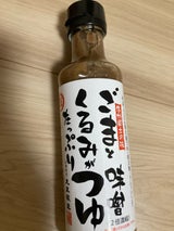 丸正 ごまとくるみがたっぷり味噌つゆ 200ml