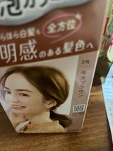 ブローネ 泡カラー2Nモカブラウン（花王）の口コミ・レビュー・評判
