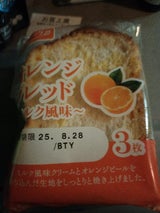 YKベーキング オレンジブレッドミルク風味 3個