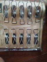 culemoAステンレスピンチ 10P