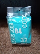 昭和紙工 メンズボディシート クール