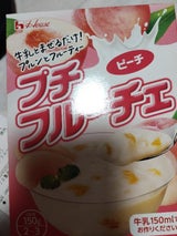 ハウス プチフルーチェ ピーチ 150g