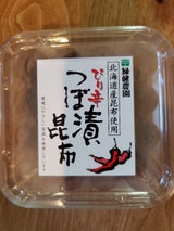 緑健 ピリ辛つぼ漬昆布 200g