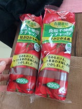 ハグルマ 有機栽培トマトヘルシーケチャップ290g