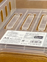 サナダ A5ラック縦型クリア L8007