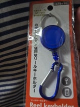 エイコー リールキーホルダーブラック75cm 1P