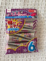 フジカ キラキラテープが飛び出すクラッカー 6個