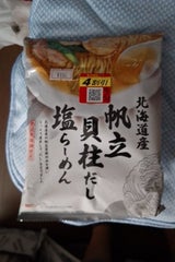 国分 だし麺北海道産帆立貝柱だし塩らーめん112g