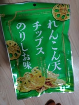 ダイコー食品 れんこん天ちっぷすのりしお味 50g