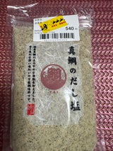 はぎの食品 真鯛のだし塩 袋 180g