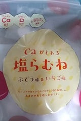 リズミック 塩らむね ぶどう味いちご味 80g