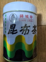 錦城食品 錦城印 昆布茶 缶 70g
