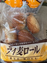 エーキドー ライ麦ロール 6個