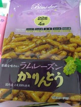 旭製菓 ラムレーズンかりんとう 22g×4