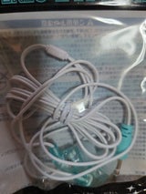 丸七 密閉型アルミステレオイヤホン 1m