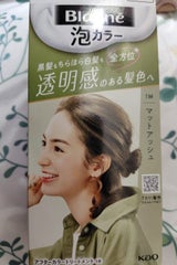 ブローネ 泡カラー1Mマットアッシュ