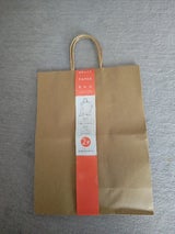 シナップス ペーパーバッグクラフト無地L 2P