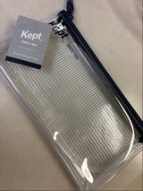 Keptクリアペンケースネイビー KPF603K
