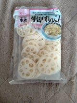 タチバナ 薄切りれんこん水煮 袋 200g
