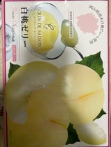 京竹風庵 岡山県産清水白桃ゼリー 6個