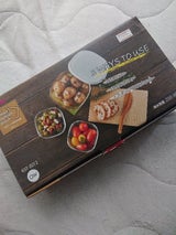 HARIO 耐熱ガラス製保存容器 ホワイト 3個