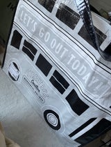 まるき レジャートートバッグ バス柄