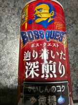 ボス クエスト 辿り着いた深煎り 缶 185g