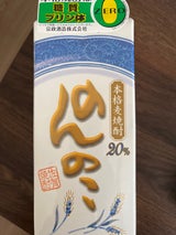 のんのこ 麦 20度 乙 パック 1.8L