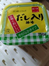 岩田 紅一点だし入みそ タッチポン付 750g