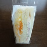 サンブランチ ダブルハムエッグサンド 1P