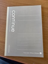 協和紙工 セミB5ノートクールコンティニューA罫