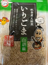 カタギ食品 チャック付いりごま白 80g