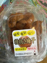 トノハタ 種抜き梅干 甘口白6% 70g