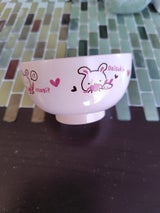 ダブルオー 会津塗 幼児汁椀 うさぎ