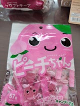川口製菓 ピーチちゃん 57g